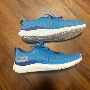 Hoka One One Men's Hupana 2 Diva Blue Athletic Shoes - Blue and White